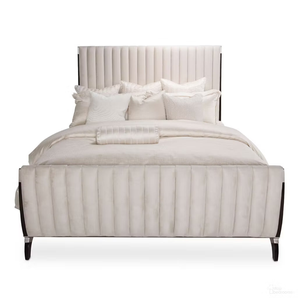 Paris Chic Espresso King Sleigh Bed