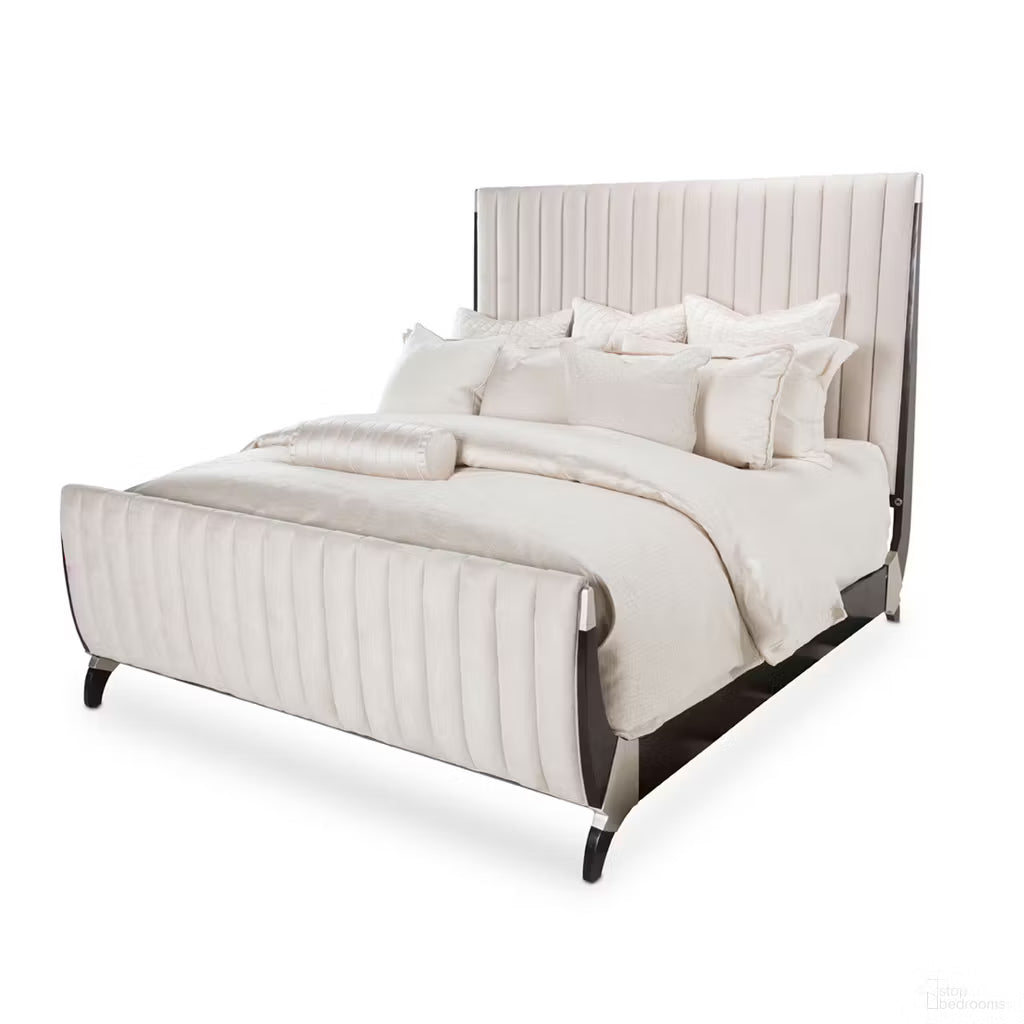 Paris Chic Espresso King Sleigh Bed