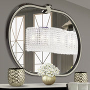 Paris Chic Espresso Wall Mirror