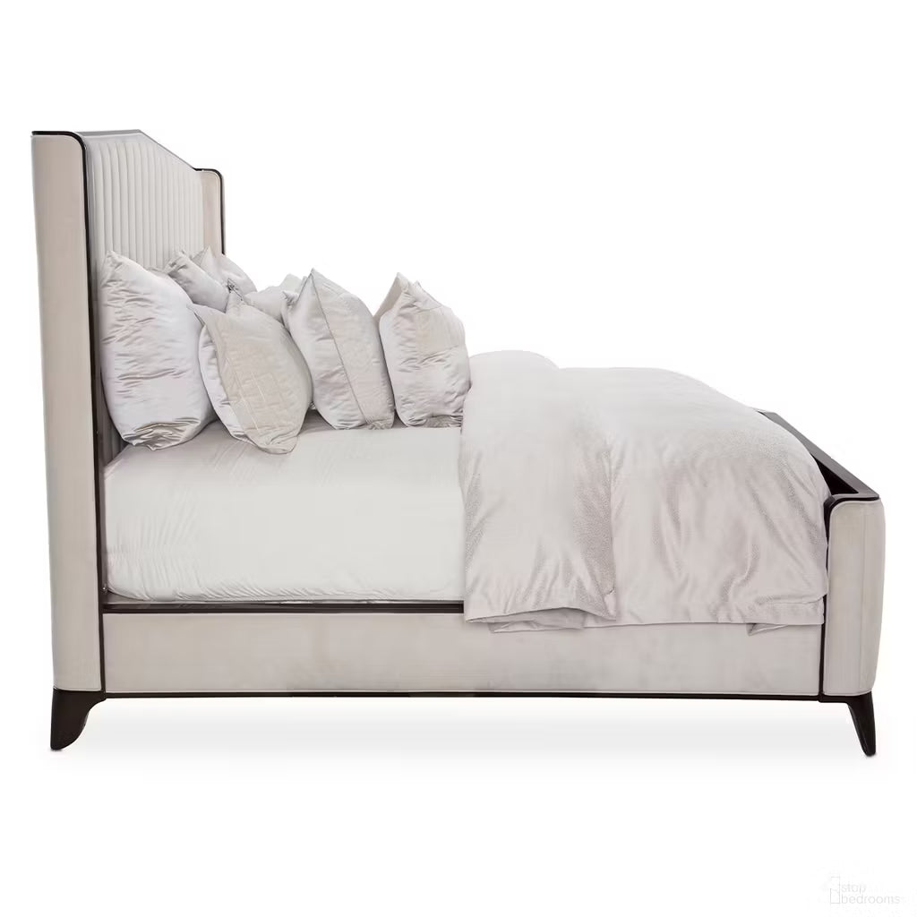 Paris Chic Channel Tufted Panel Bed – Espresso
