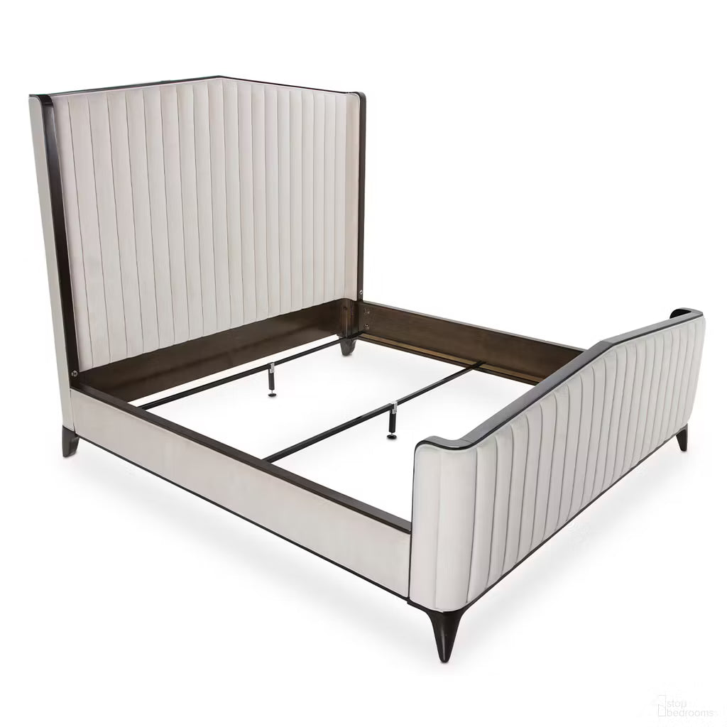 Paris Chic Channel Tufted Panel Bed – Espresso