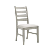 Pascal Driftwood Modern Farmhouse Upholstered Dining Chair