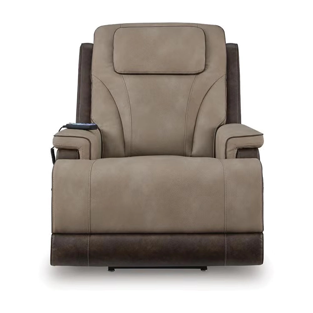 Peaceful Pause Sand or Slate Zero Gravity Power Lift Recliner with Heat Massage and Power Lumbar