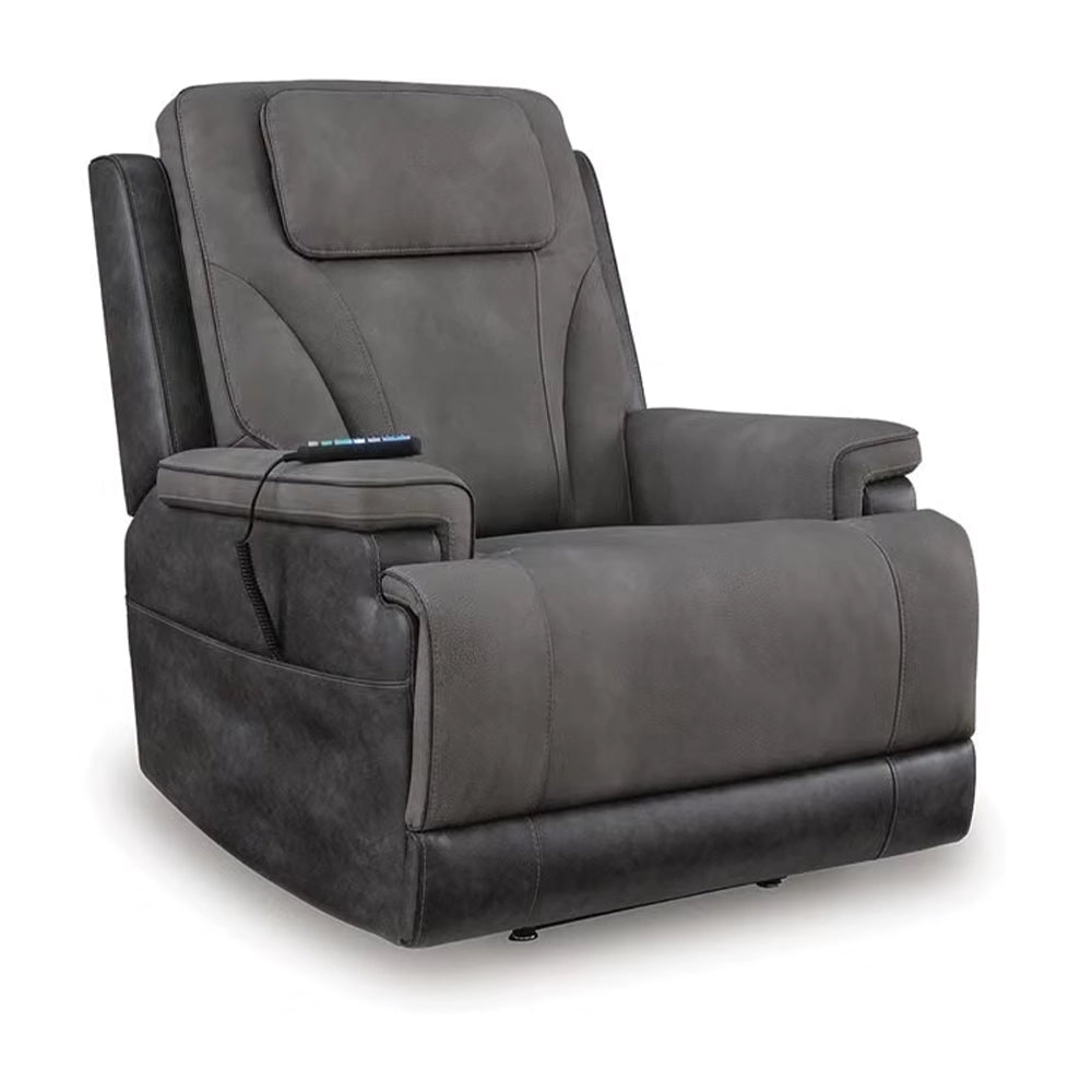 Peaceful Pause Sand or Slate Zero Gravity Power Lift Recliner with Heat Massage and Power Lumbar