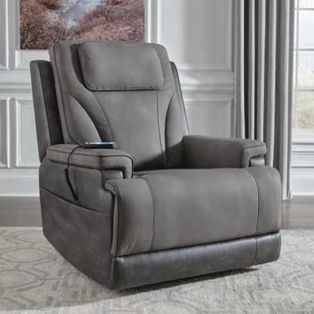 Peaceful Pause Sand or Slate Zero Gravity Power Lift Recliner with Heat Massage and Power Lumbar
