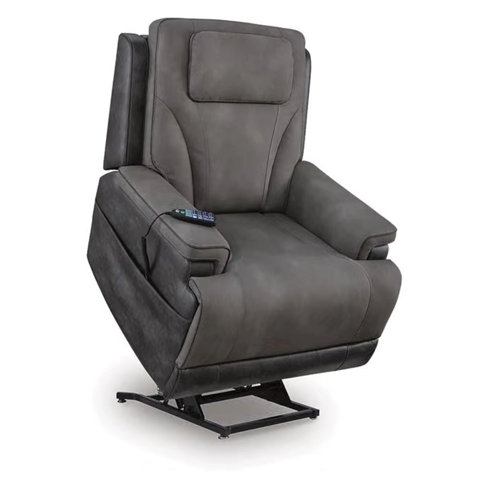 Peaceful Pause Sand or Slate Zero Gravity Power Lift Recliner with Heat Massage and Power Lumbar