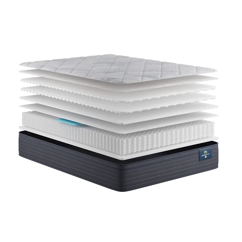 Serta Perfect Rest Cedar Glen Plush Euro Top Mattress