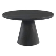 Portland Black Dining Table with Modern Scandinavian Design