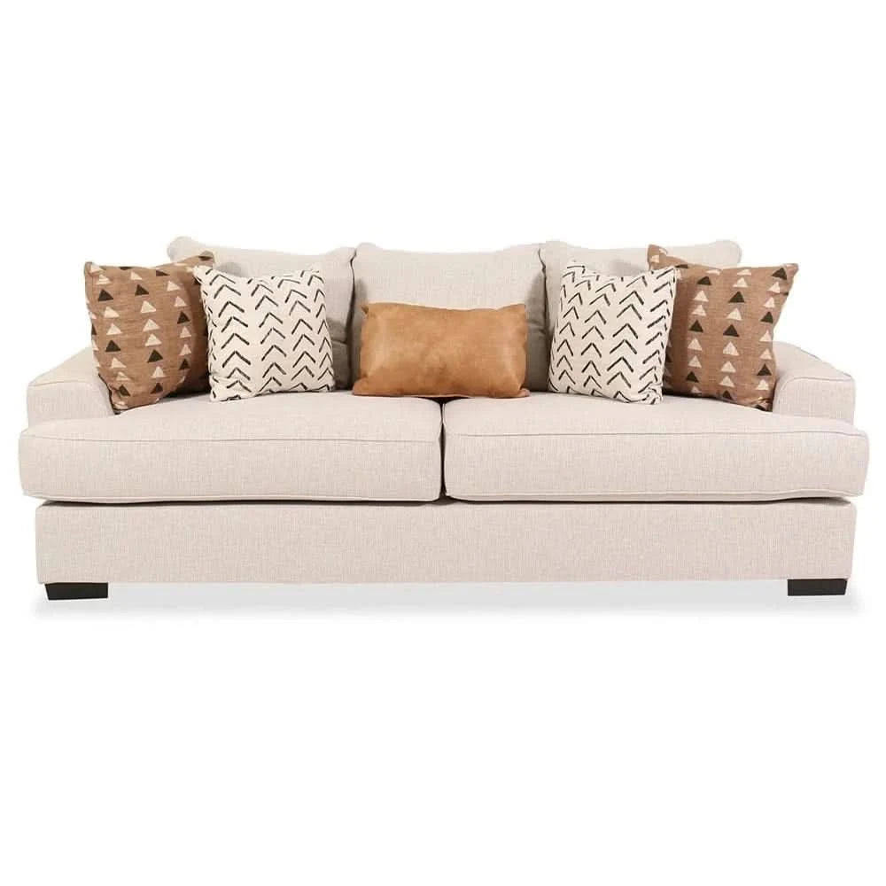 Room Package - Renegade Beige Sofa and Loveseat Living Room Package with Coffee Table Set & Rug