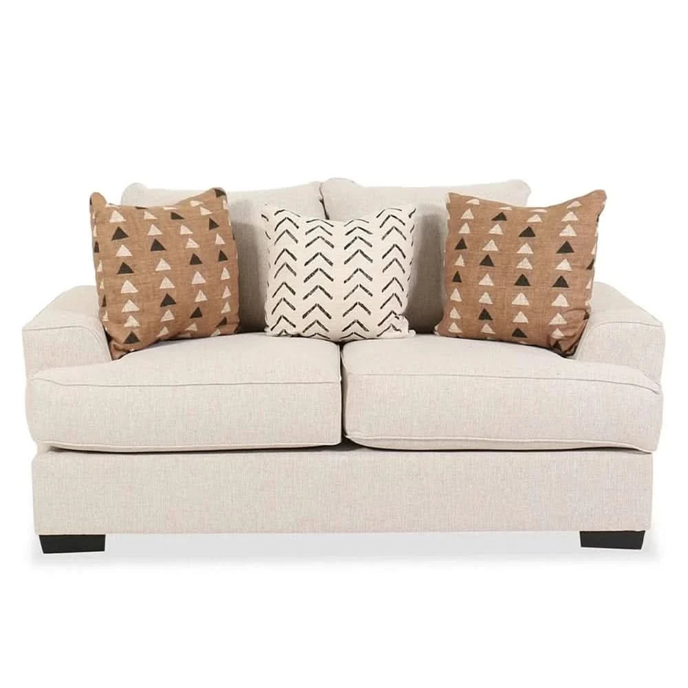 Room Package - Renegade Beige Sofa and Loveseat Living Room Package with Coffee Table Set & Rug