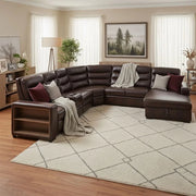 Rhodes Power 6PC Functional Sectional with Reclining Seats, Storage & Console