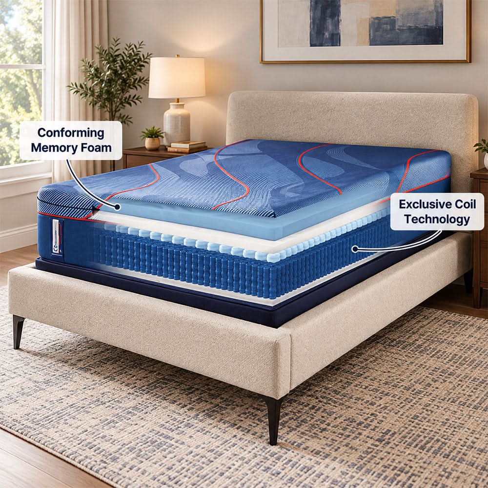 Sealy Posturepedic Elite Hybrid High Point II 14" Mattress