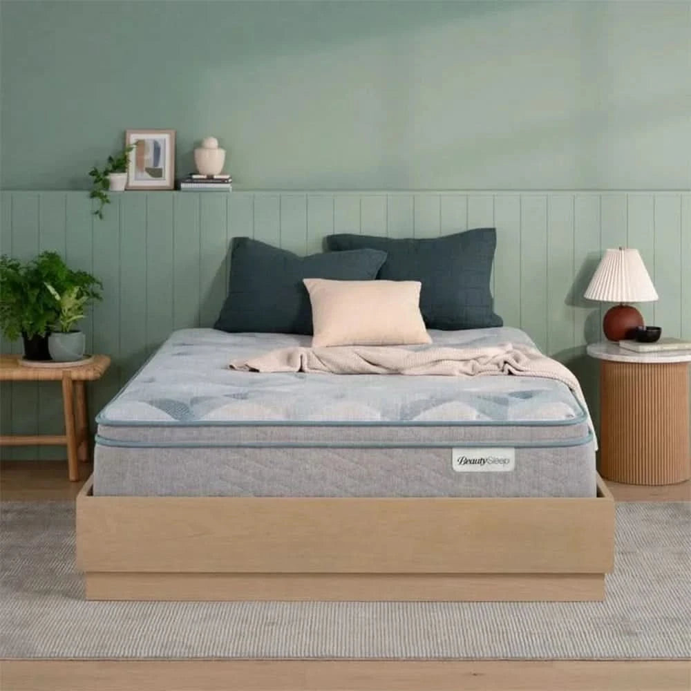 Serene Day Pillowtop Mattress and Adjustable Base Sleep Package with Protector & Pillows