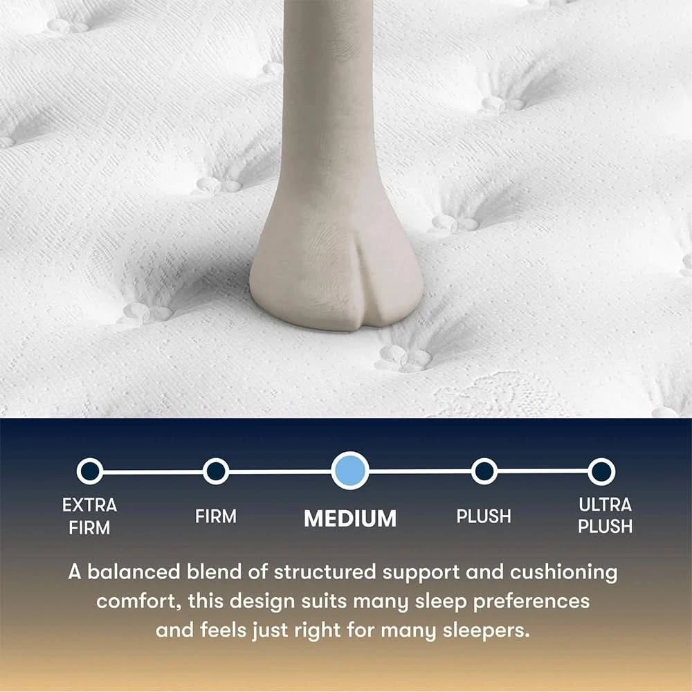 Serta Perfect Sleeper Cascade Range 13 Inch Medium Mattress