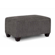 Shasta Charcoal Oversized Cocktail Ottoman