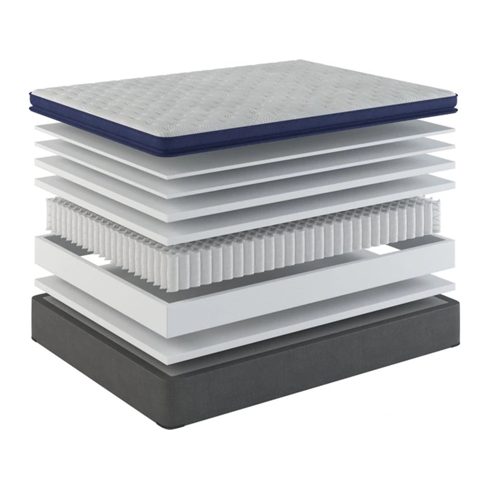 Sherwood® Bedding Classic Essentials® Elegant 13.25" Wrapped Coil Medium Pillow Top Mattress