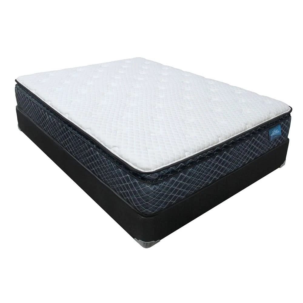 Sleep Angel® Super Euro Pillow Top Mattress with Plush Comfort and Innerspring Support
