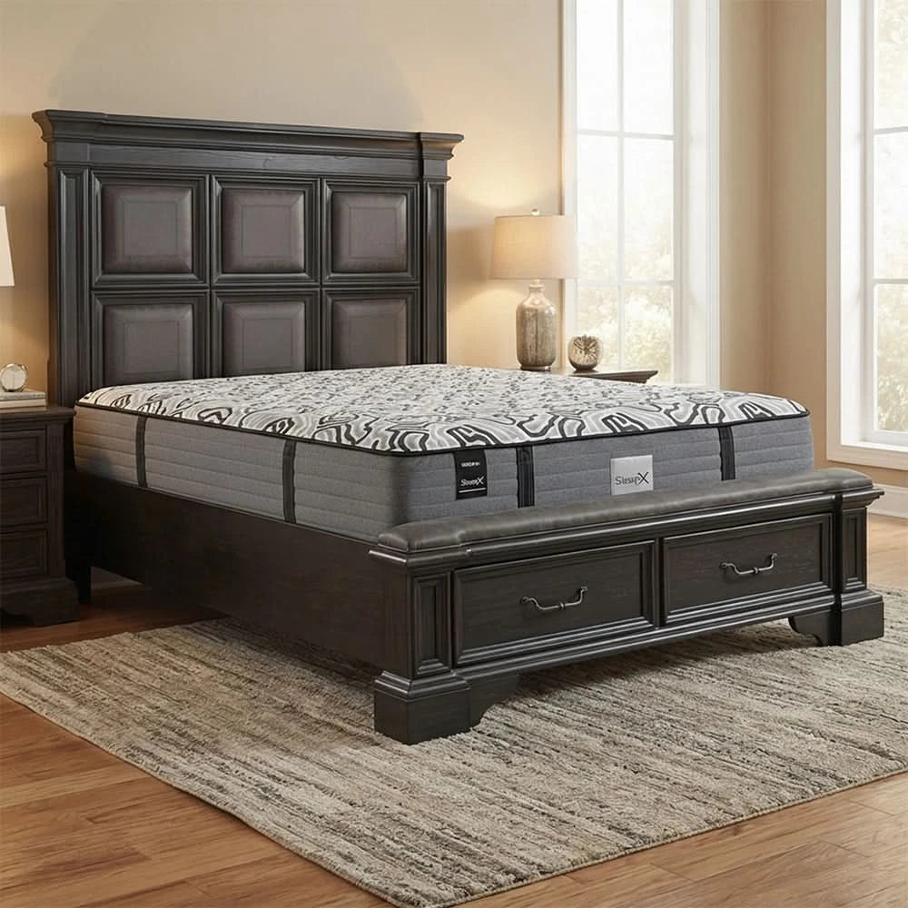 Sleeptronic SleepX Firm Cooling Hybrid Mattress with Lumbar Support