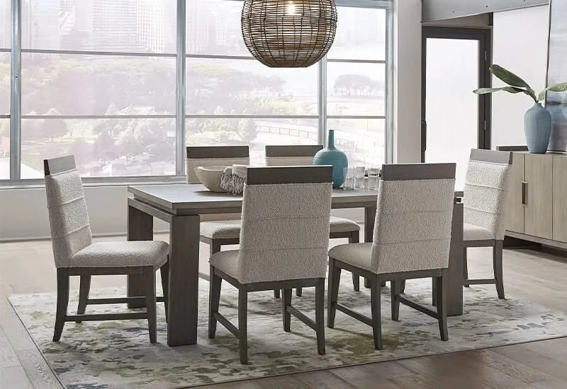 Soho 7PC Dining Set Table and 6 Chairs