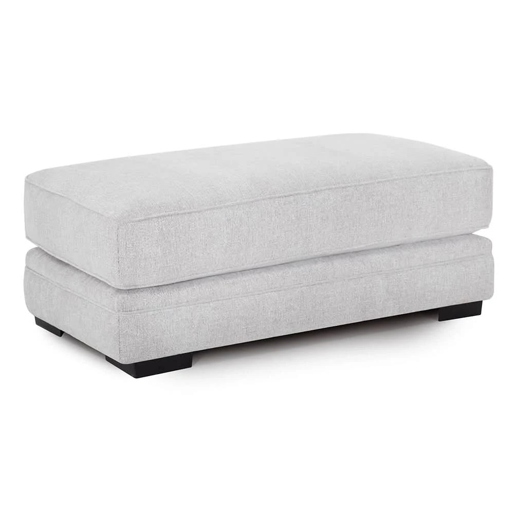 Stella Pepper Ottoman with Oversized Comfort & Matching Design