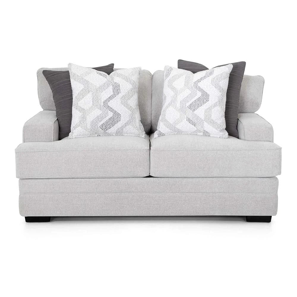 Stella Pepper Living Room Sofa and Loveseat Set with Oversized Comfort