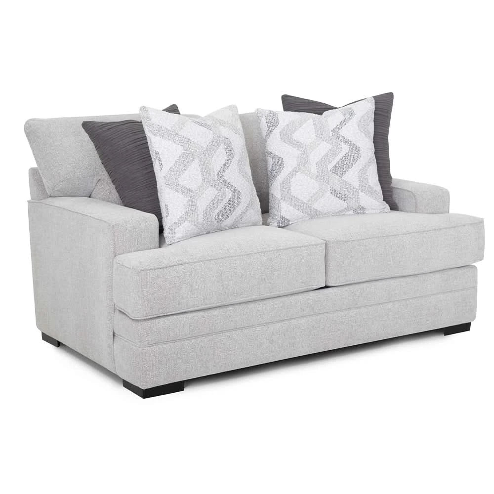 Stella Pepper Living Room Sofa and Loveseat Set with Oversized Comfort