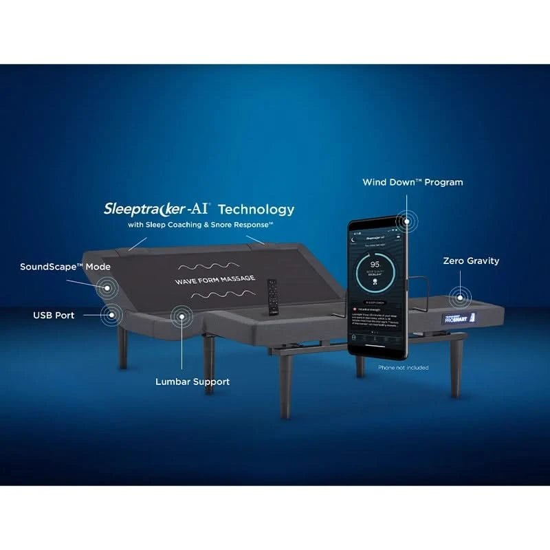 Tempur-Pedic ActiveBreeze® Medium Hybrid Smart Bed